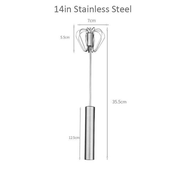 Stainless Steel Easy Stirrer Whisk - Image 6