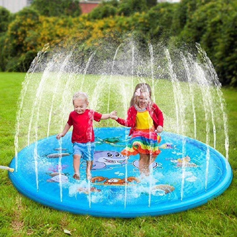 Children Play Outdoor GameWater Mat - Image 0