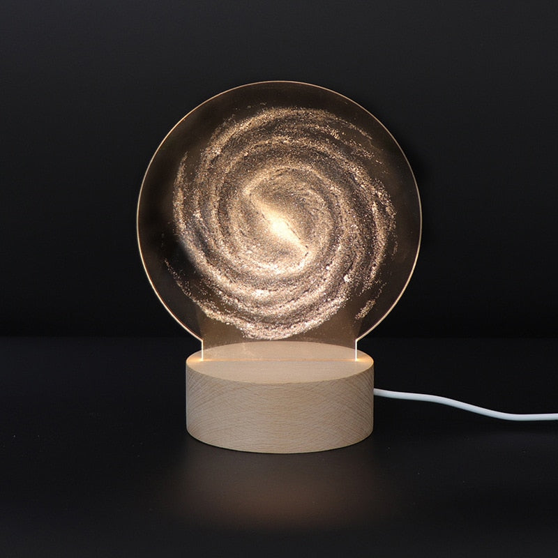 3D LED Moon Lamp Atmosphere Night Lights