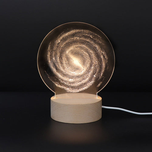 3D LED Moon Lamp Atmosphere Night Lights - Image 0