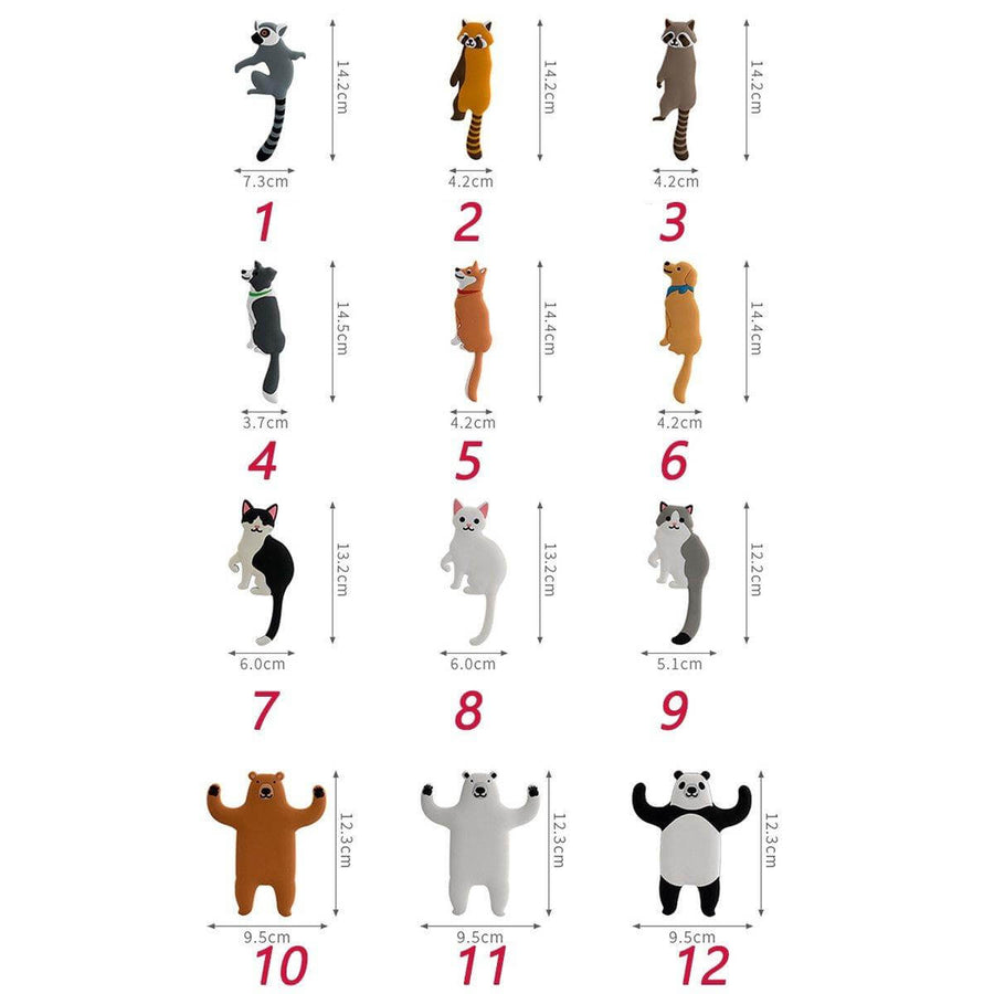2pcs Lovely Animal Cartoon Hooks - Image 4