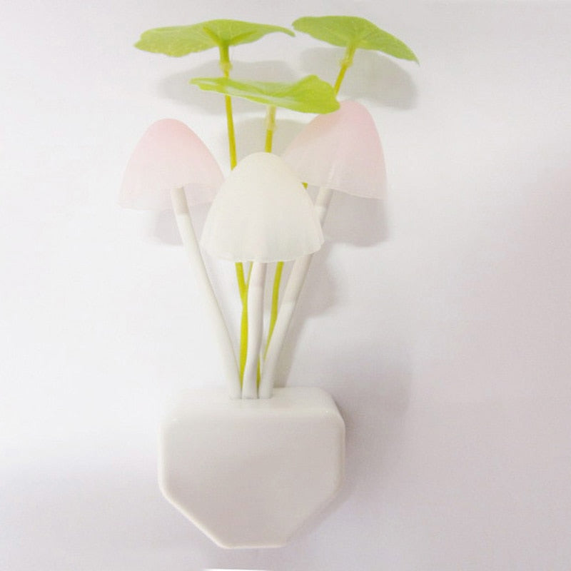 Fairy Colorful Mushroom Night Wall Lamp - Image 3