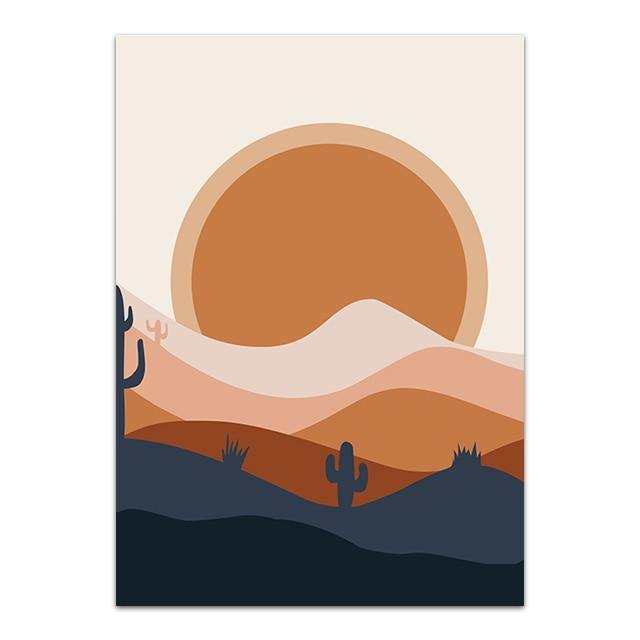 Abstract Boho Landscape Pictures - Image 2