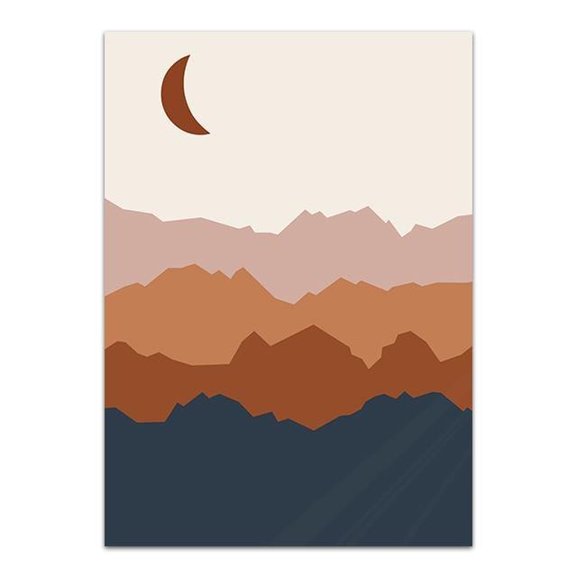 Abstract Boho Landscape Pictures - Image 5
