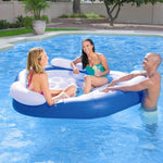 Inflatable Three People Floating Swimming Ring