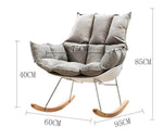 Modern Nordic Casual Rocking Chair