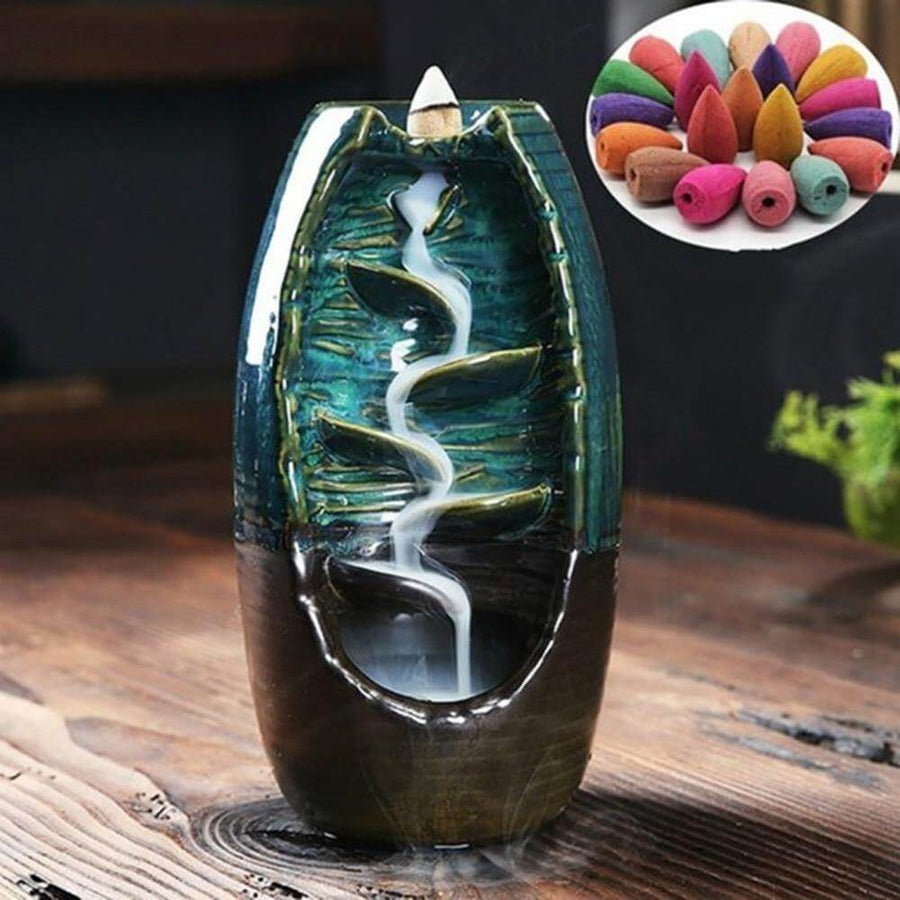 Mountain River Incense Waterfall - Image 2