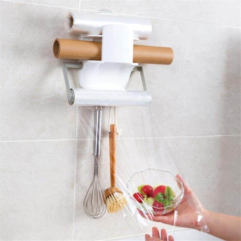 Wall Mounted Paper Film Roll Cutting Holder - Image 1