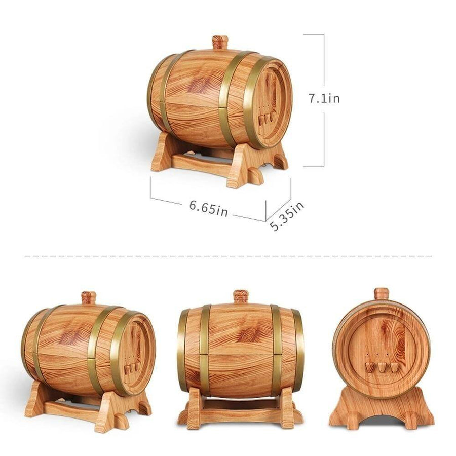 Smart Wine Barrel Aroma Diffuser  with Bluetooth Speaker - Image 2