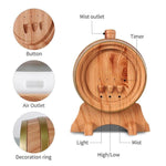 Smart Wine Barrel Aroma Diffuserwith Bluetooth Speaker - MaviGadget