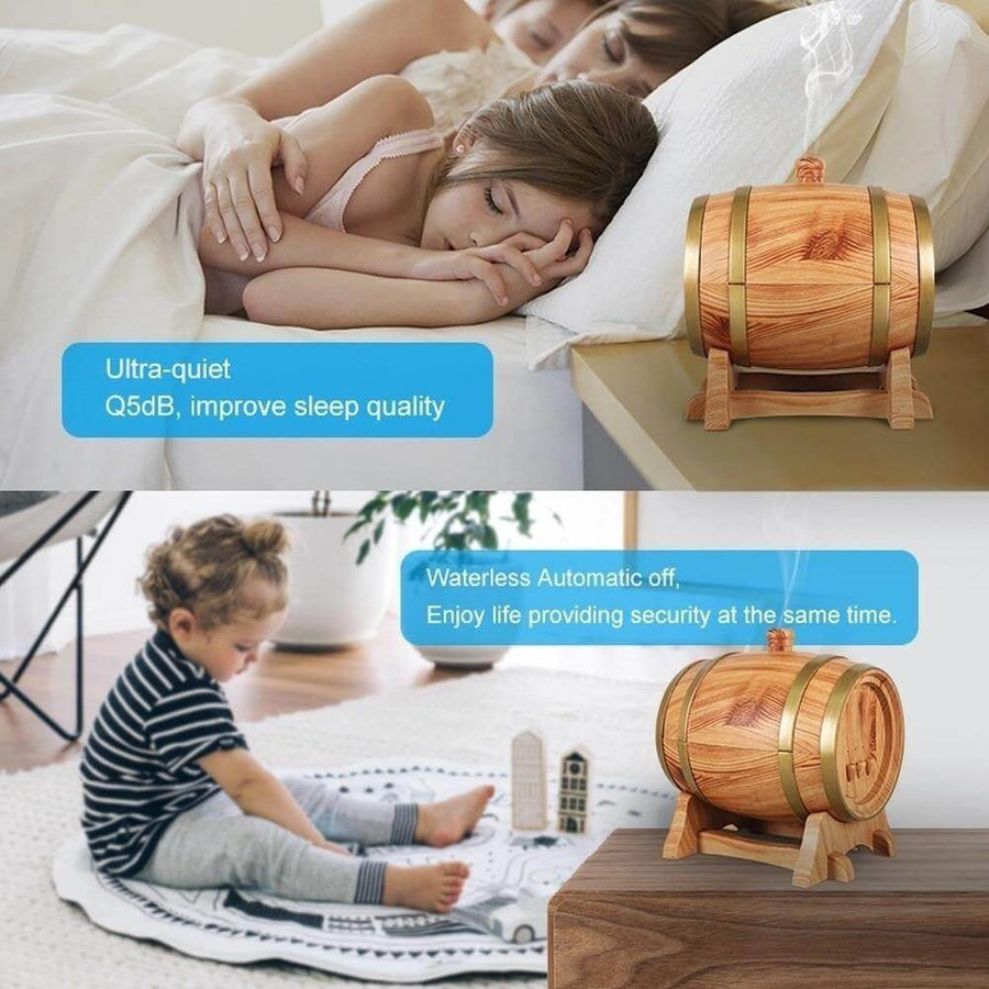 Smart Wine Barrel Aroma Diffuser  with Bluetooth Speaker - Image 7