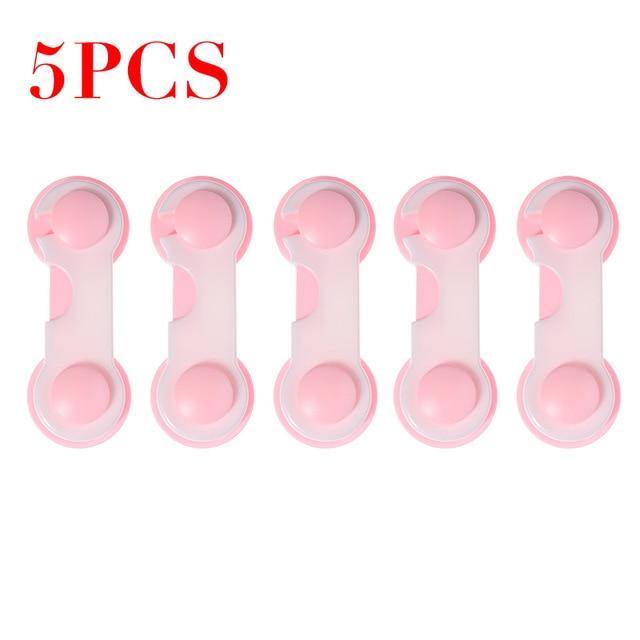 5pcs Plastic Baby Safety Protection Lock