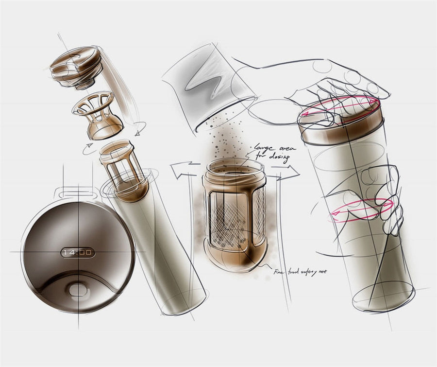Smart Led Vacuum Coffee Maker Thermos - Image 10