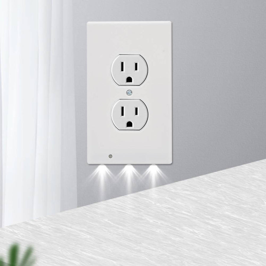 Outlet Cover Wall Plate With Led Night Lights - Image 2