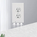 Outlet Cover Wall Plate With Led Night Lights - MaviGadget