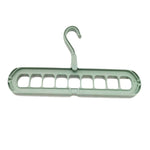 3pcs 9-Hole Magic Clothes Hanger Closet Organizer