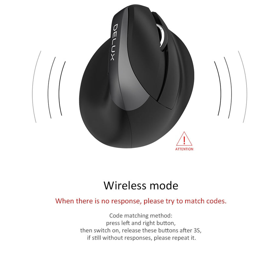 Mini Wireless Silent Ergonomic Mouse - Image 9