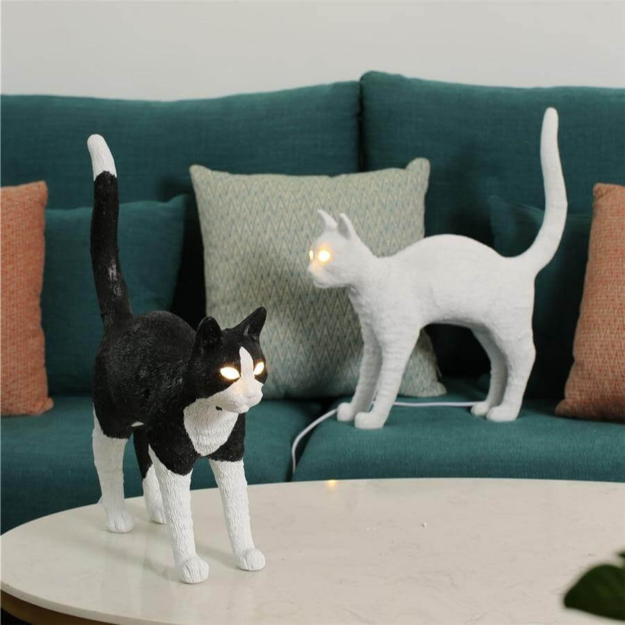 Nordic Resin Cat Table Lamps - MaviGadget