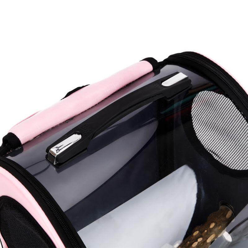 Space Capsule Bird Carrier Travel Birdcage Backpack - Image 11