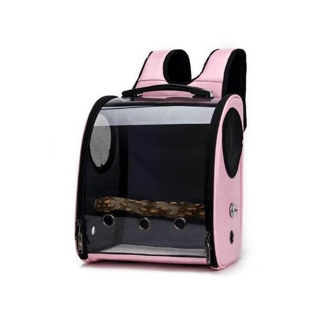 Space Capsule Bird Carrier Travel Birdcage Backpack - Image 1