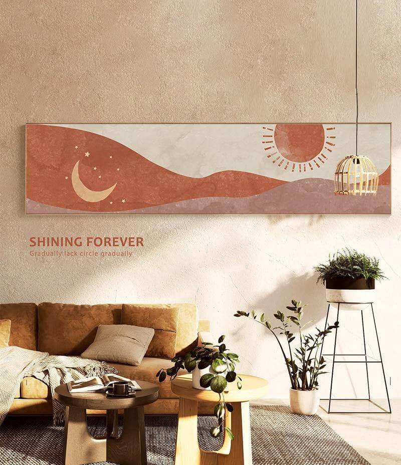 Nordic Minimal Wall Art Canvas Painting - Image 8