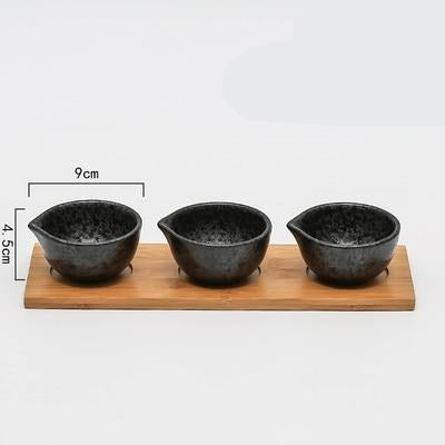 Creative Japanese style Ceramic Snack Bowls - Image 3