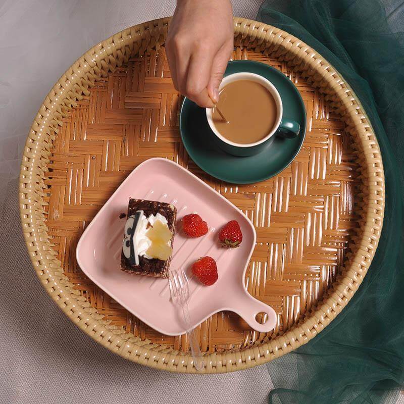Rattan Picnic Tray Table - Image 7