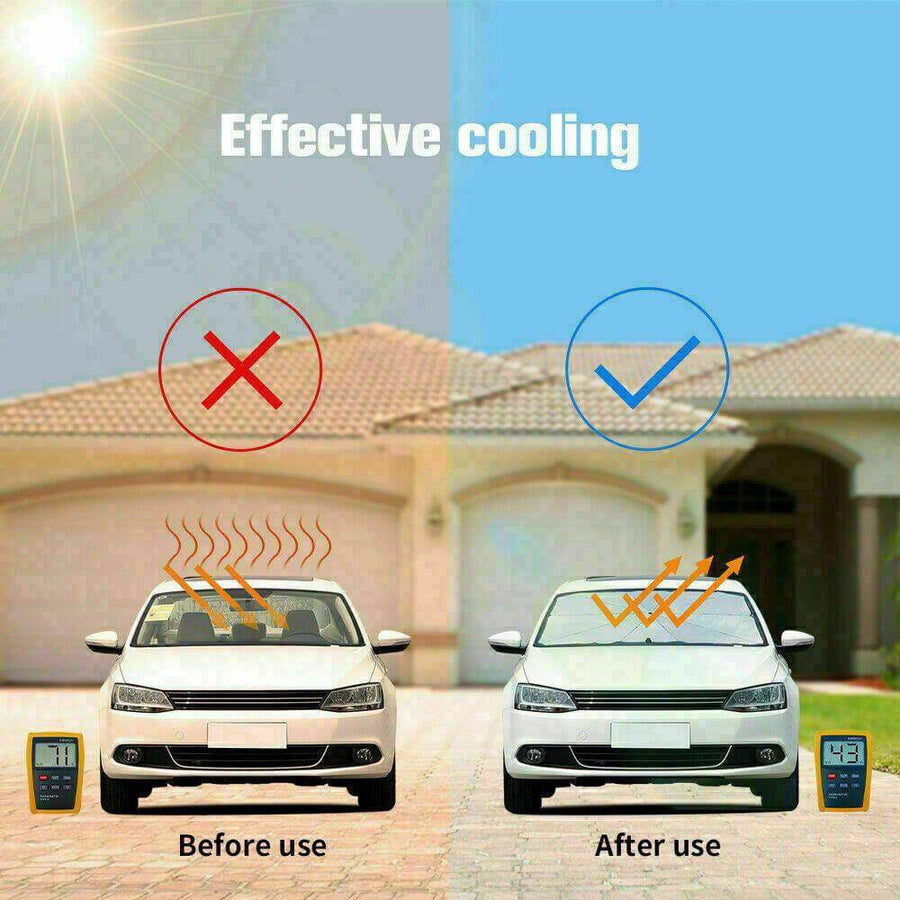 Car Front Window Sun Shield Protector Accessory - Image 3
