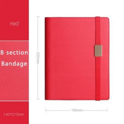 High-grade Pastel Leather Surface Business Notebook - Image 14