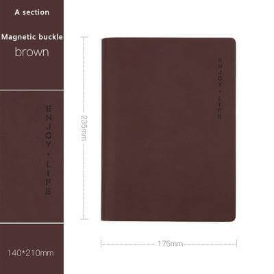 High-grade Pastel Leather Surface Business Notebook - Image 6