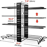 Adjustable Multi-Tier Kitchen Pan Organizer