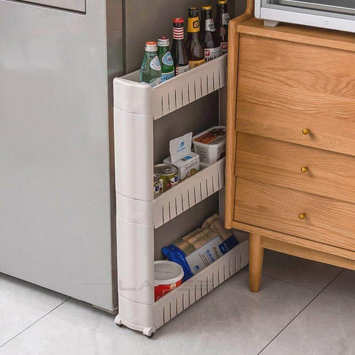 Wheeled Mobile Tiny Storage Shelf - Image 0