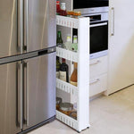 Wheeled Mobile Tiny Storage Shelf - MaviGadget