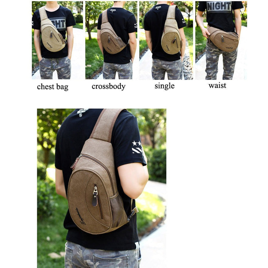 Casual Chest Crossbody Bagpack - Image 9