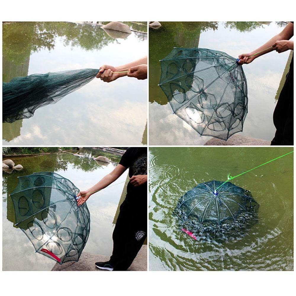 Foldable Easy Catch Automatic Fishing Net - MaviGadget