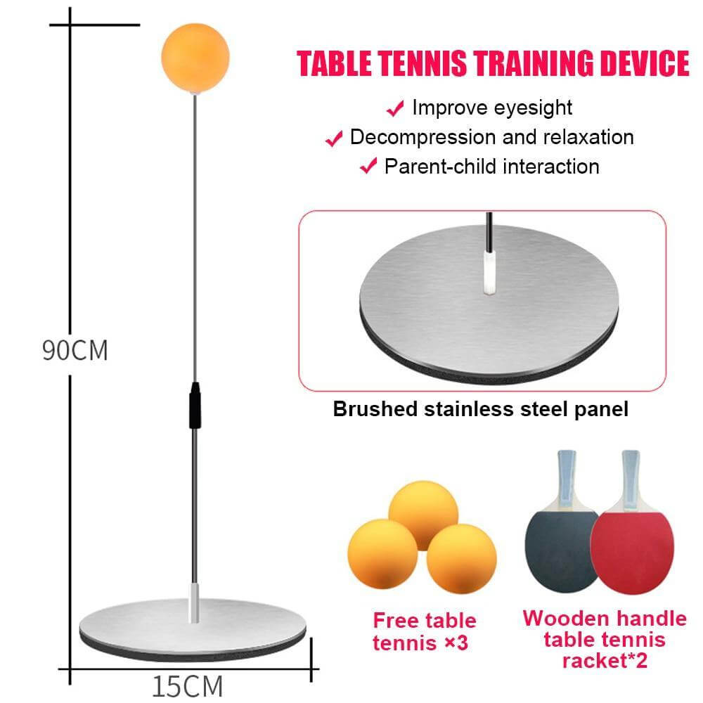 Ping Pong Flexible Practice Trainer