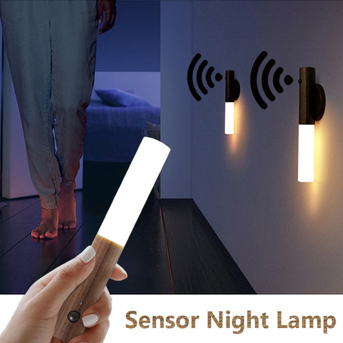 Wireless LED Smart Sensor Night Wall Lamp - Image 0