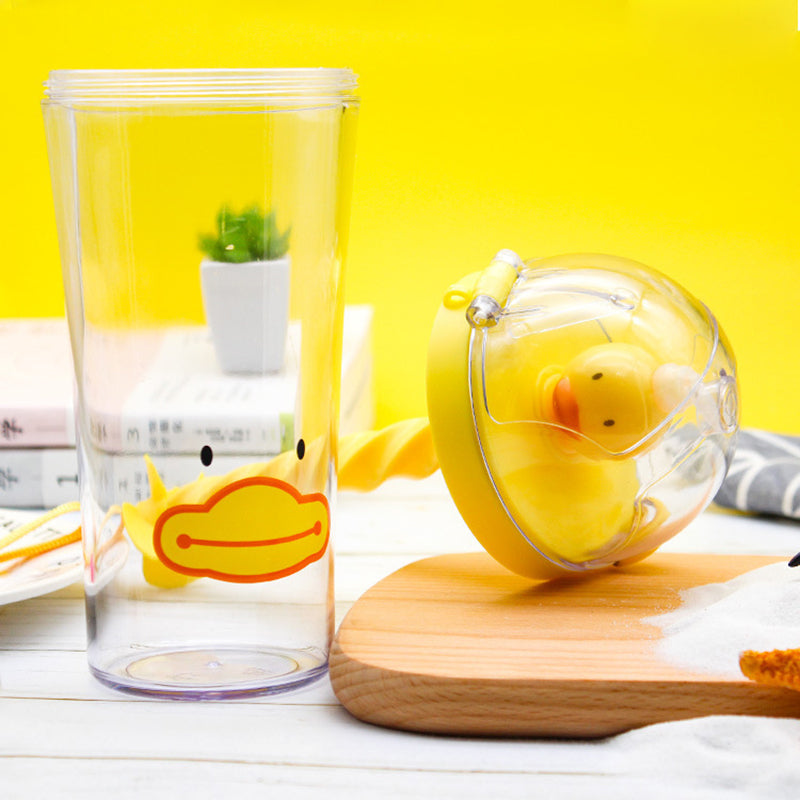 Mini Animals Cartoon Mixing Water Cup