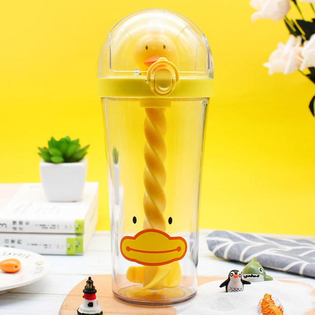 Mini Animals Cartoon Mixing Water Cup