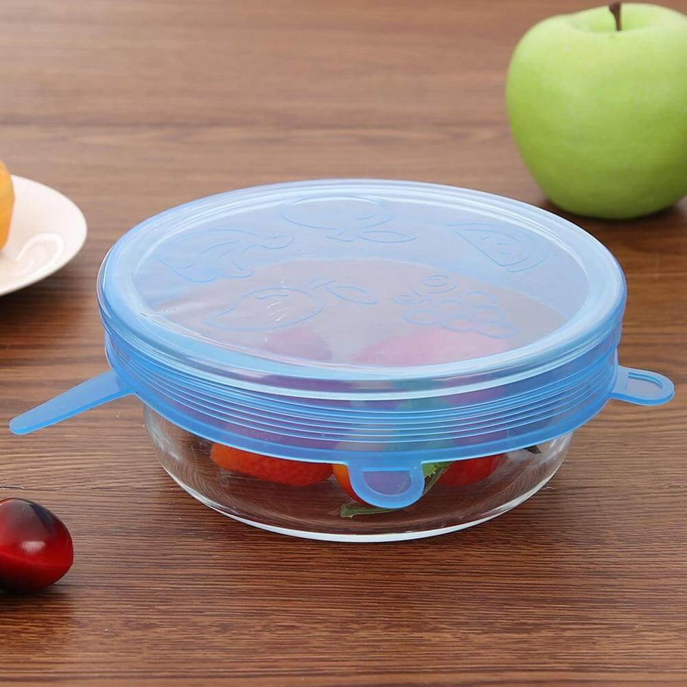 Reusable Durable Silicone Food Cover Lids