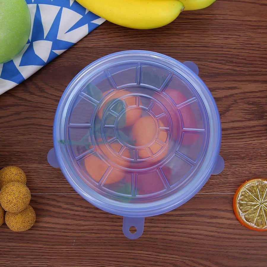 Reusable Durable Silicone Food Cover Lids - Image 1