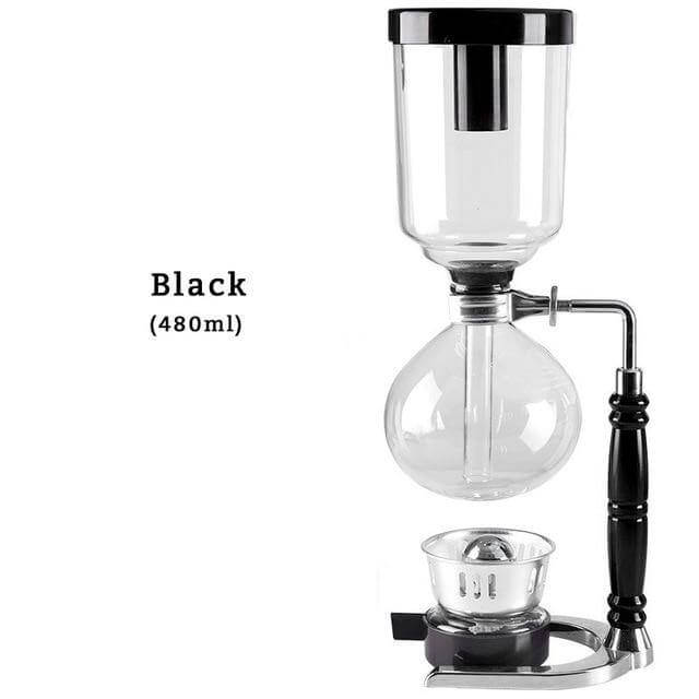 Elegant Glass Siphon Coffee Maker - Image 3