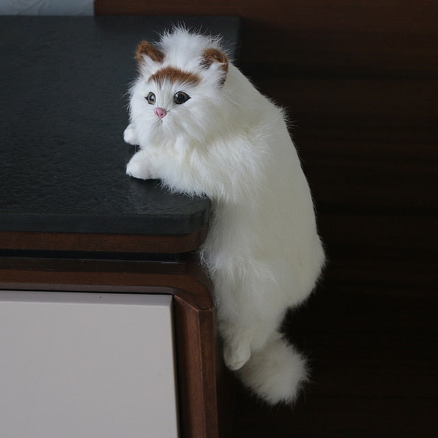 Cute Plush Cat Home Desk Figurine Decor - Image 11