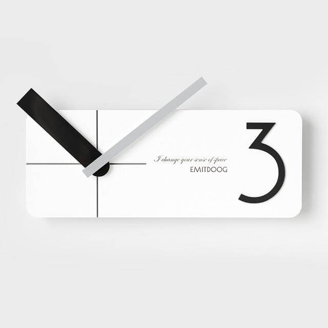 Novelty Creative Silent Art Wall Clock - Image 2