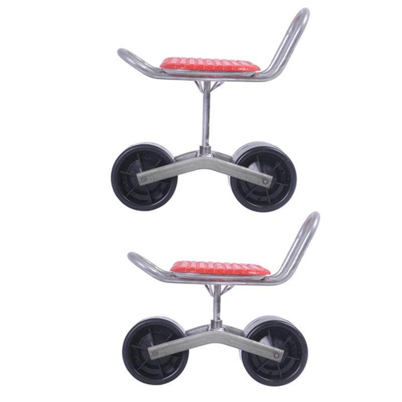 Garden Mobile Agricultural Lazy Rotatable Wheeled Stool - Image 8