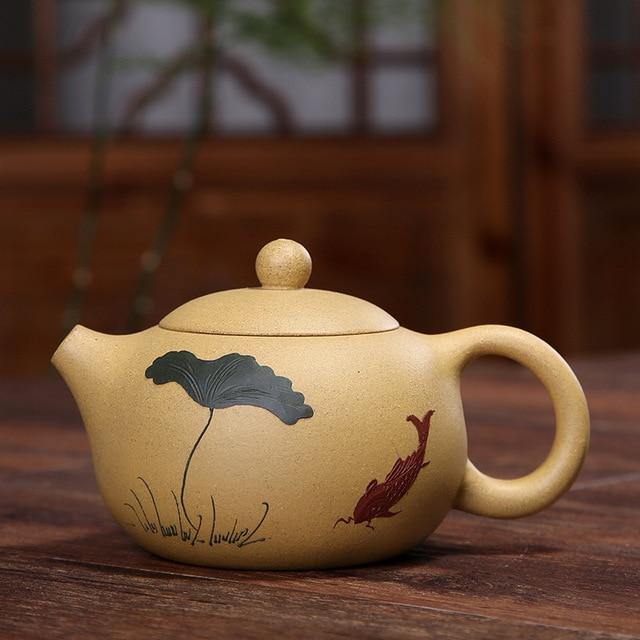 Vintage Artsy Teapot - Image 3