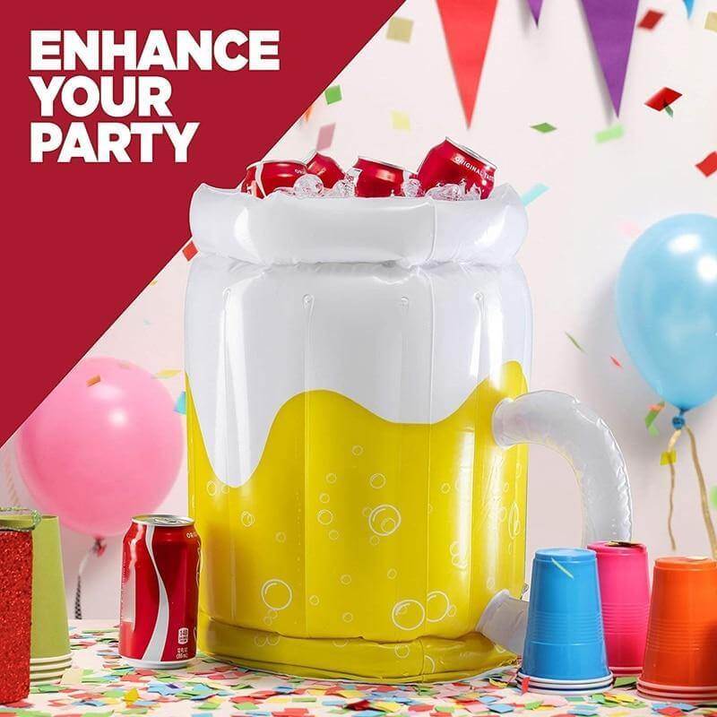 2-Pack Inflatable Drink Cooler Bucket - Image 4