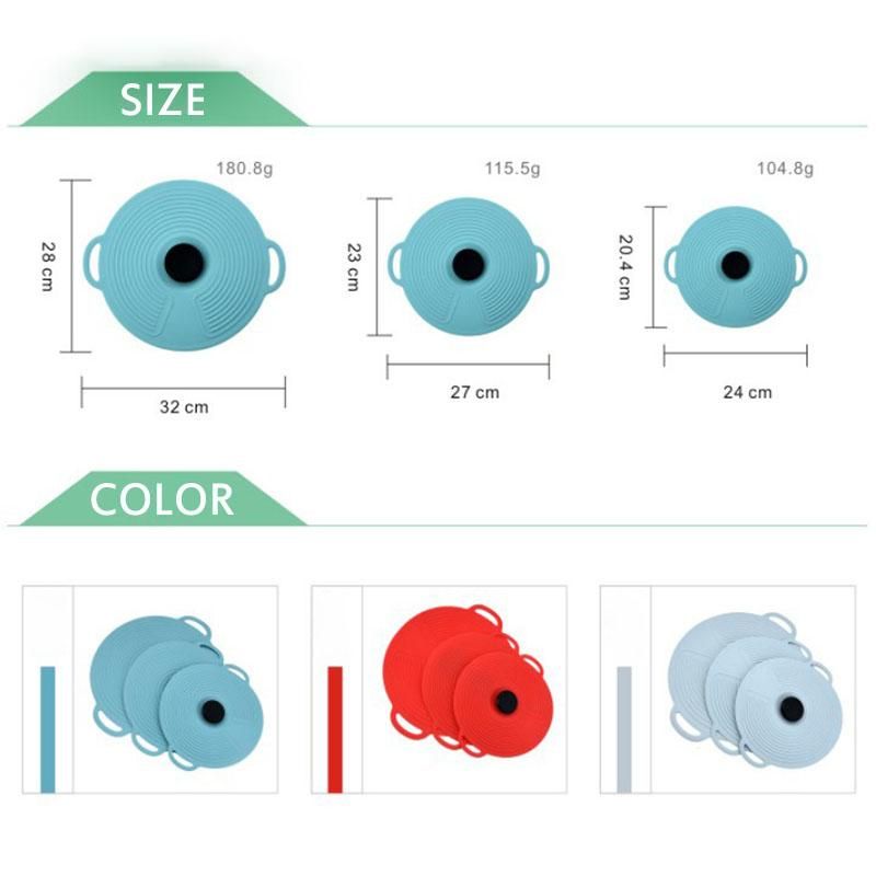 Reusable Airtight Self Sealing Silicone Lid - Image 5