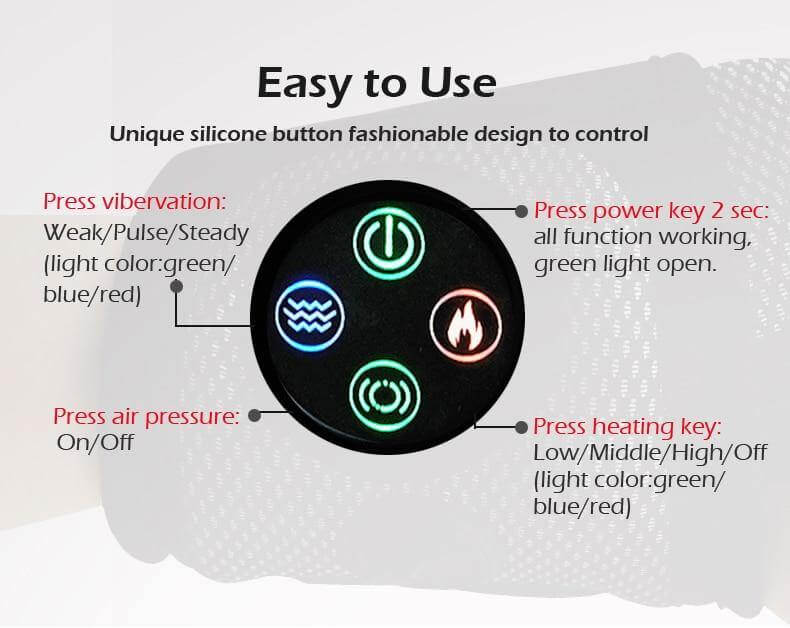 Smart Wrist Heating Hand Compression Massager - Image 2