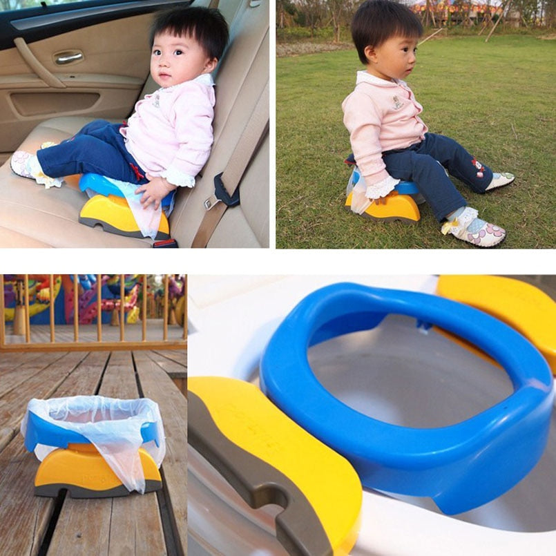 2in1 Portable Kids Travel Potty Seat - Image 0